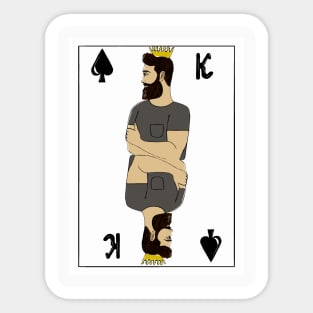 Playing card T-Shirt Sticker